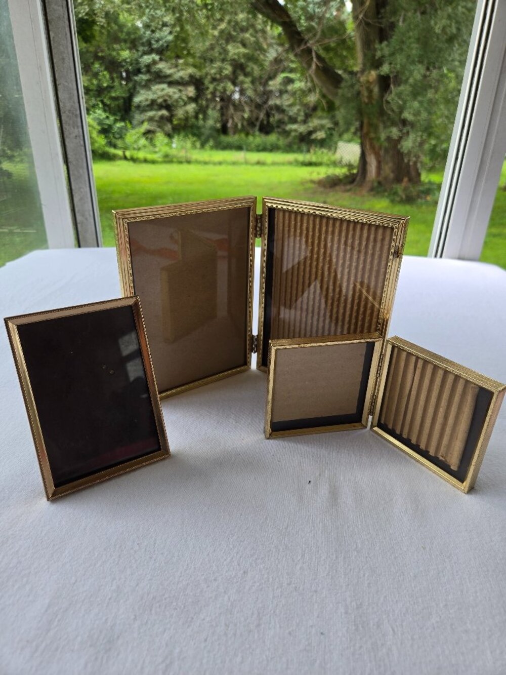 Vintage Gold Photos Frames Lot